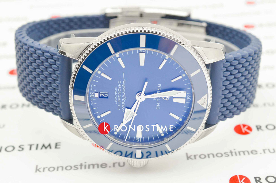 Часы Breitling Superocean Heritage B20 Automatic 44 AB2030161C1S1 — мужские, каучук