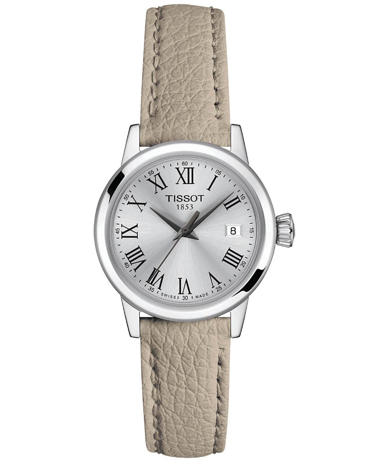 Часы Tissot Classic Dream Lady T129.210.16.033.00 — женские, серебристый