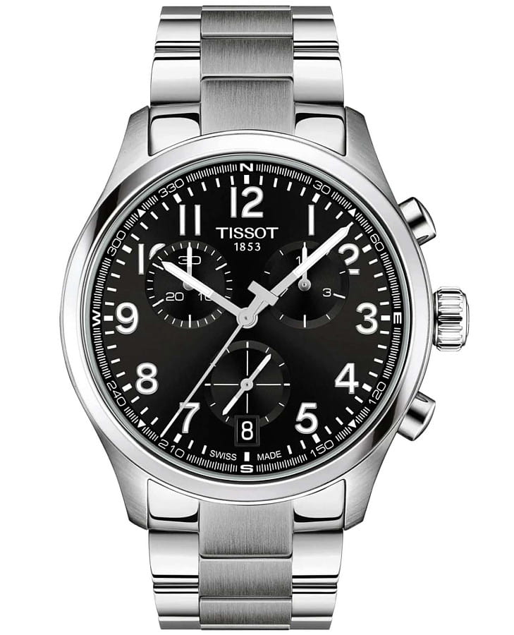 Часы Tissot Chrono L 42mm T116.417.11.052.00 — мужские, черный