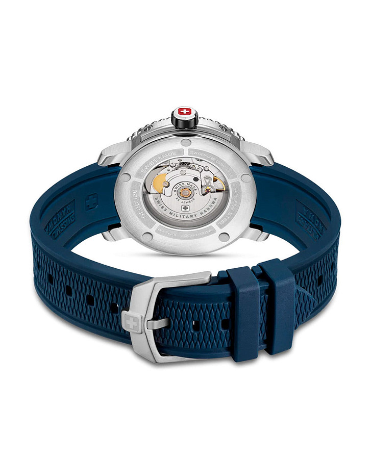 Часы Swiss Military Hanowa Maitre Plongeur SMWGL0002002-SET — синий, металл сталь