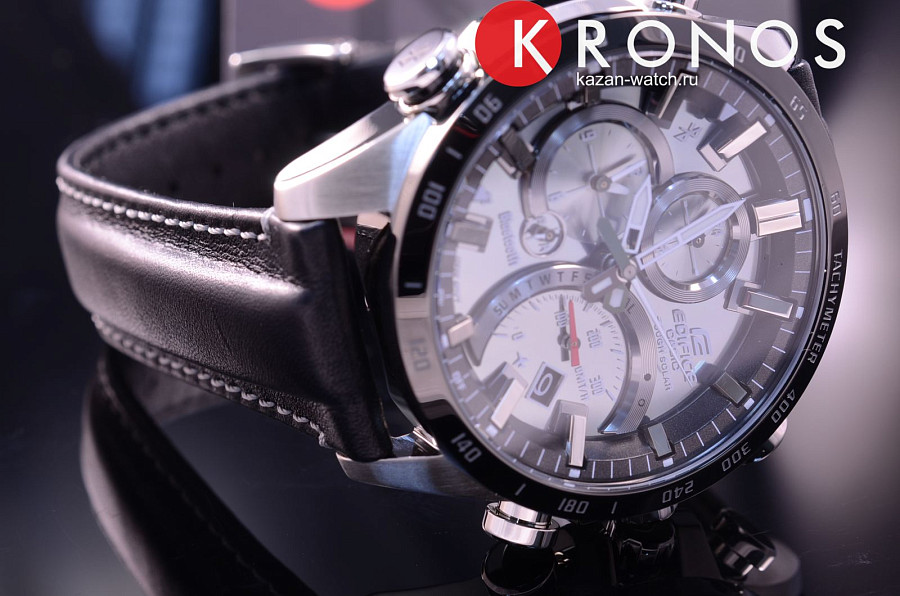 Часы Casio Edifice EQB-501XBL-1A — кварцевые, сталь