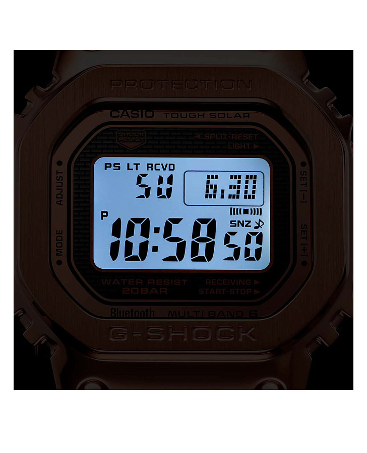 Часы Casio G-Shock GMW-B5000GD-4ER — мужские, золотистый