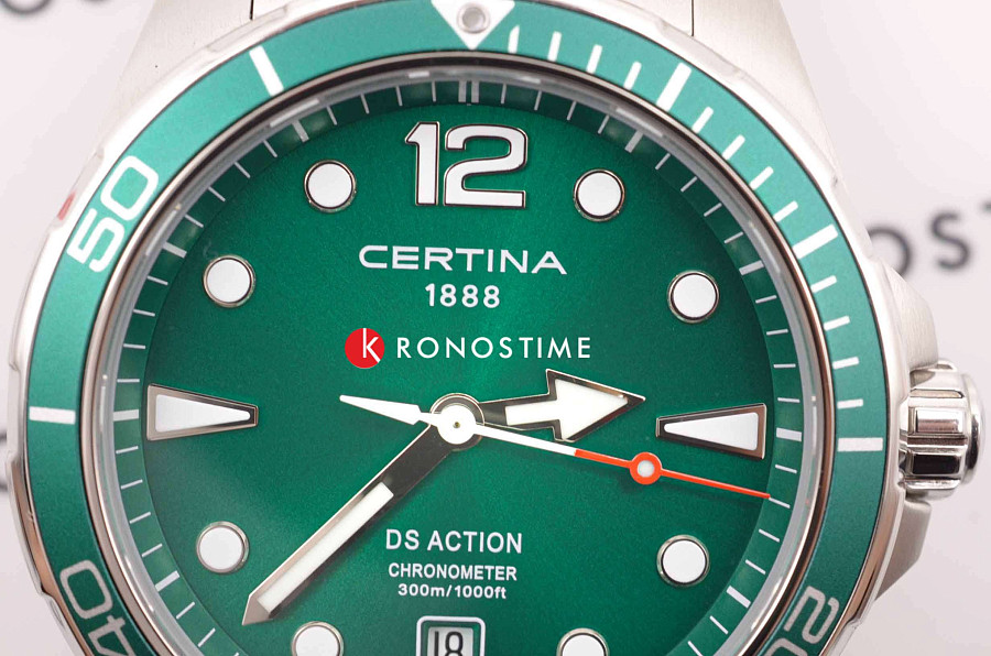 Часы Certina DS Action C032.451.11.097.00 — мужские, нержавеющая сталь