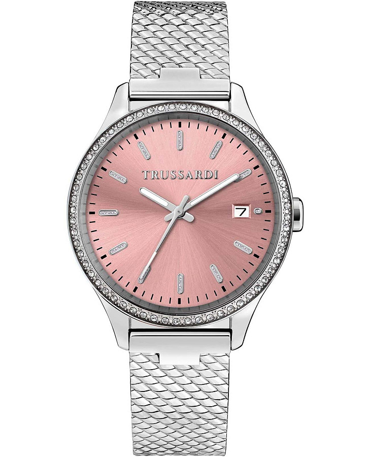 Часы Trussardi T-Vision R2453170506 — женские, розовый