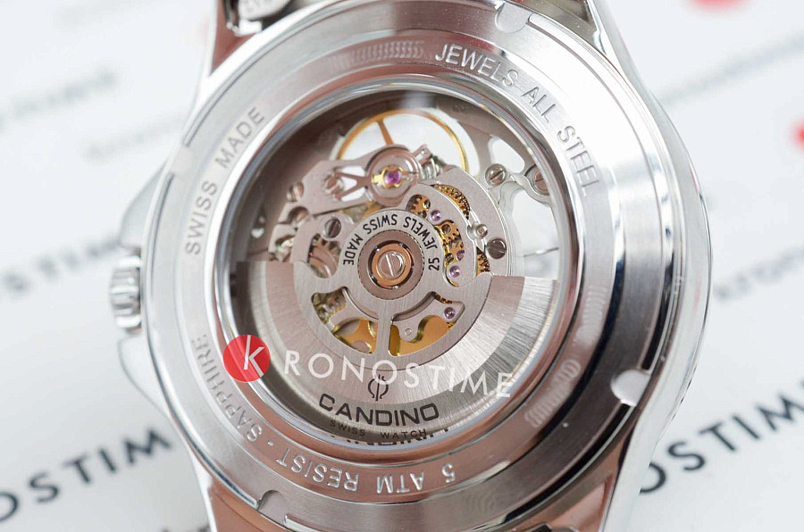 Часы Candino Automatic C4781/2 — мужские, нержавеющая сталь