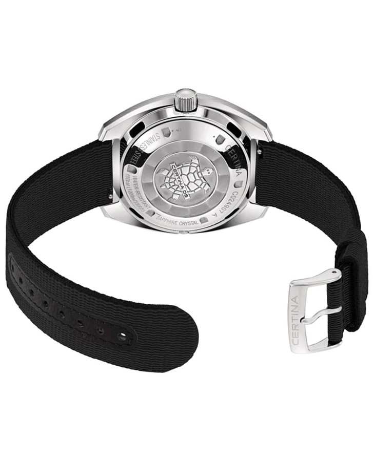 Часы Certina DS SUPER PH1000M C024.907.18.051.00 — сталь металл, тканевый