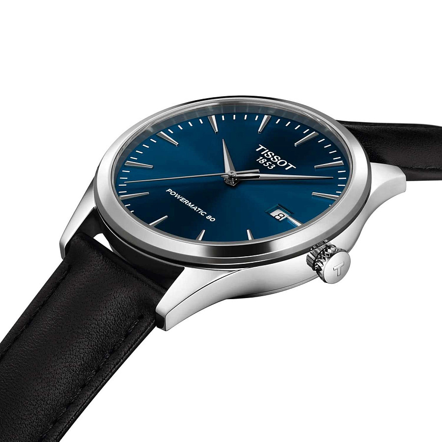 Часы Tissot Classic Dream 40mm T158.407.16.041.00 — синий, сталь металл