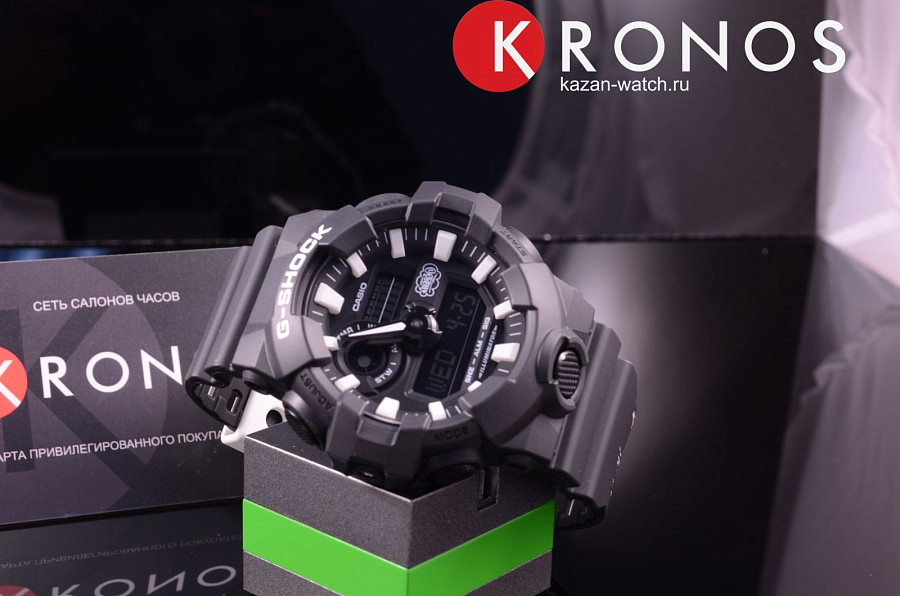 Часы Casio G-Shock GA-700EH-1A — пластик, Япония