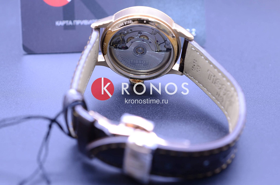 Часы Tissot Chemin des Tourelles Powermatic 80 Lady T099.207.36.448.00 — Швейцария, механические