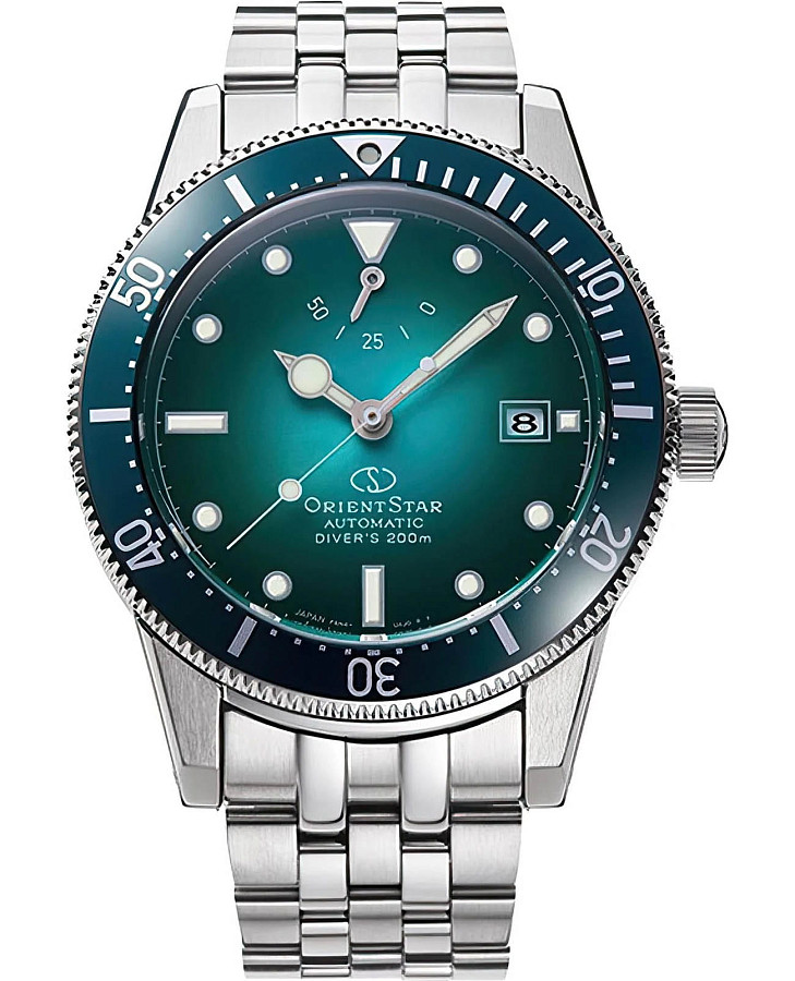 Часы Orient Star Sport Diver RE-AU0602E (RK-AU0602E) — мужские, бирюзовый