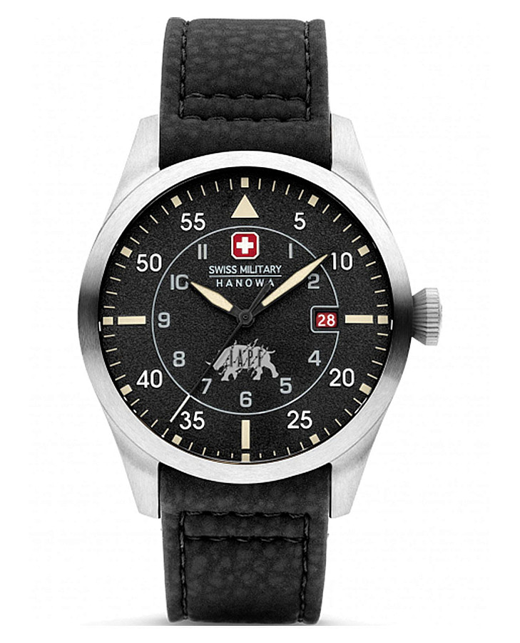Часы Swiss Military Hanowa Lead Ranger SMWGN0001201 — мужские, серый
