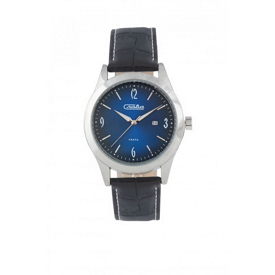 Часы Слава Традиция 2341468/300-2115 — мужские, кожаный