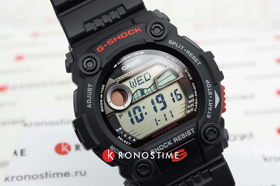 Часы Casio G-Shock G-7900-1DR (G-7900-1E) — пластик, мужские, Япония