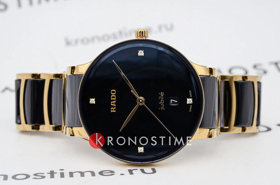 Часы Rado Centrix Diamonds R30022712 — кварцевые, сталь металл
