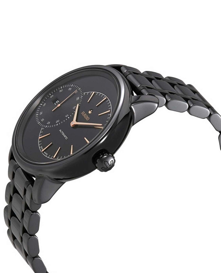 Часы Rado Diamaster Automati Grande Seconde R14127152 — механические, металл керамика