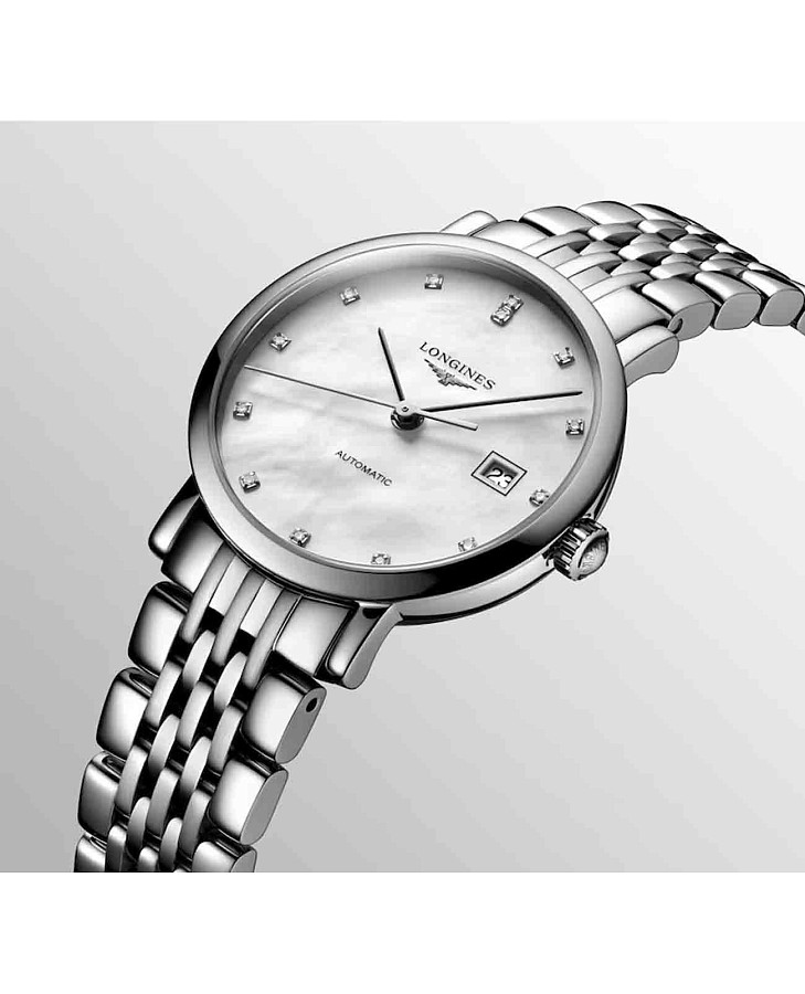 Часы Longines Elegant Collection L4.310.4.87.6 — сталь металл, Швейцария