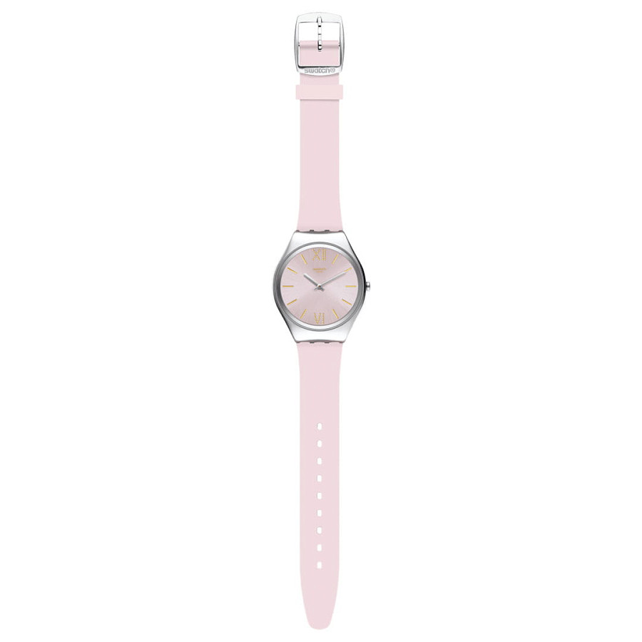 Часы Swatch Skin Irony SYXS124 — кварцевые, металл сталь