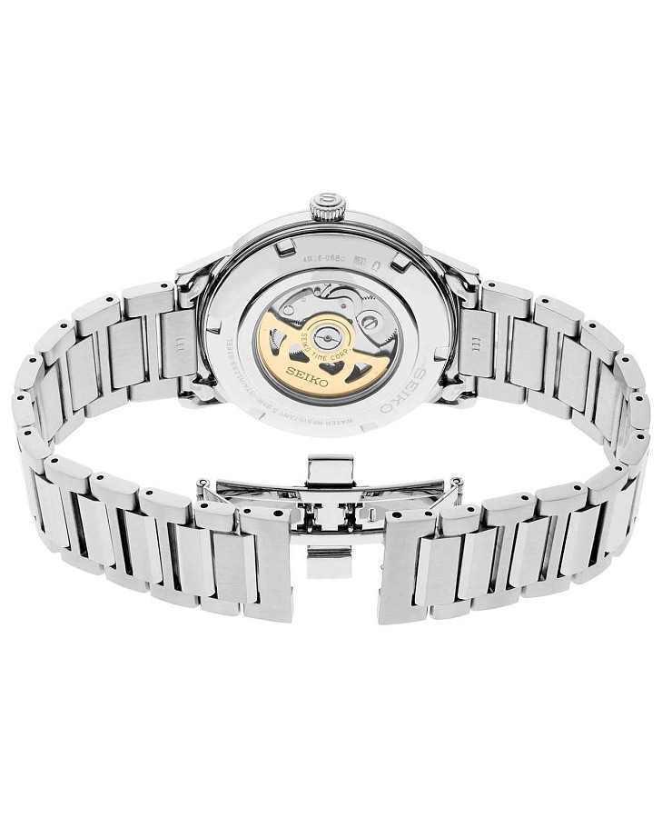Часы Seiko Presage SRPJ13J1 — мужские, серебристый
