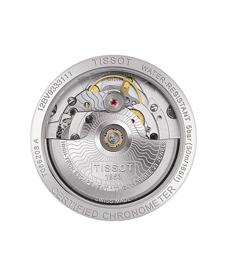 Часы Tissot Luxury Powermatic 80 T086.208.11.116.00 — механические, металл сталь