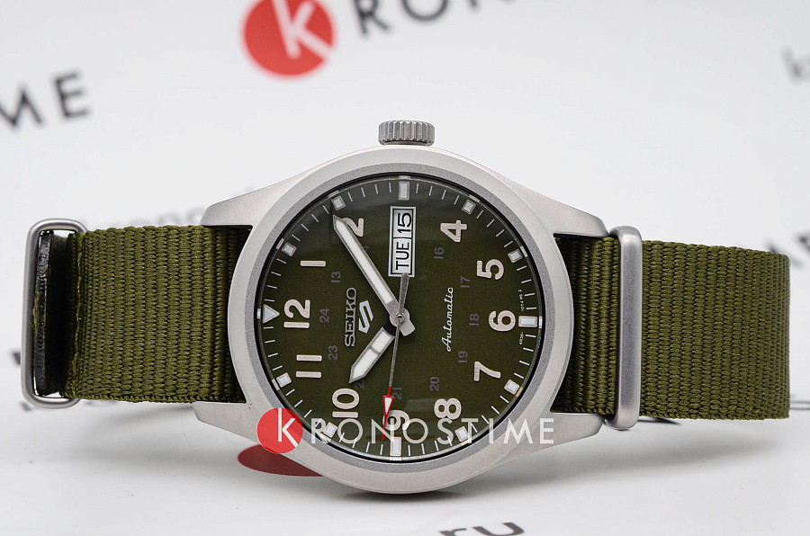 Часы Seiko 5 Sports Field series SRPG33K1 — механические, металл сталь