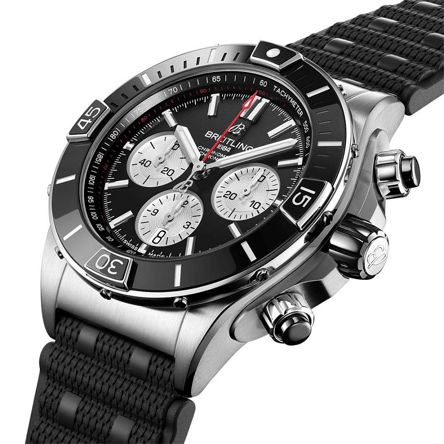 Часы Breitling Super Chronomat B01 44 AB0136251B1S1 — механические, сталь металл
