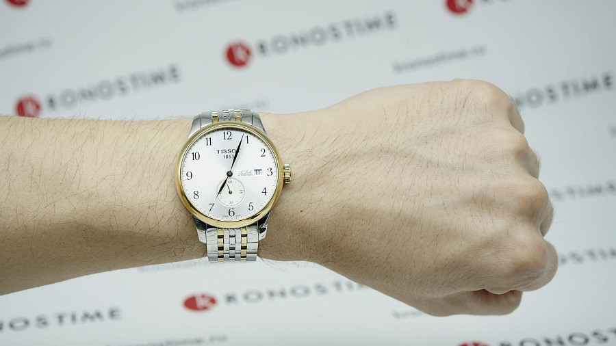 Часы Tissot Le Locle Automatic Petite Seconde T006.428.22.032.00 — мужские, двухцветный