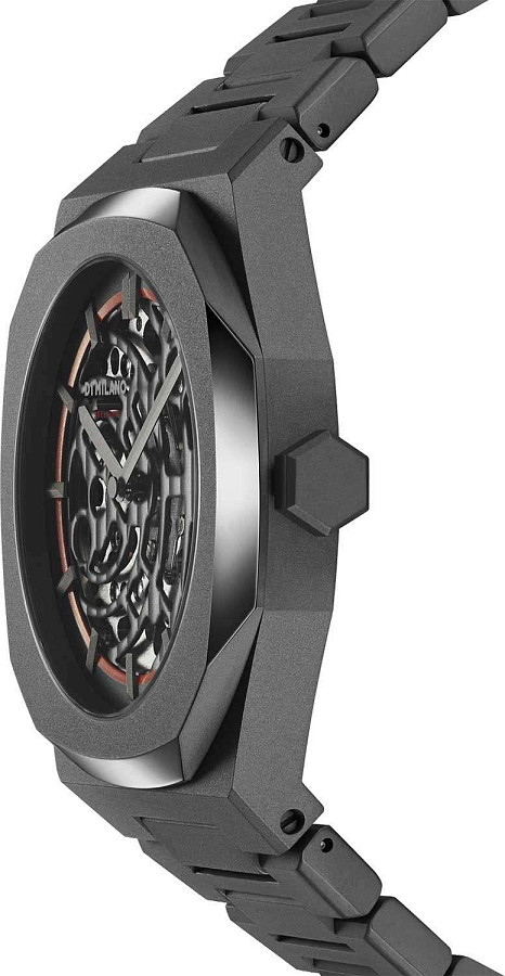 Часы D1 Milano Skeleton SKBJ06 — сталь металл, Италия