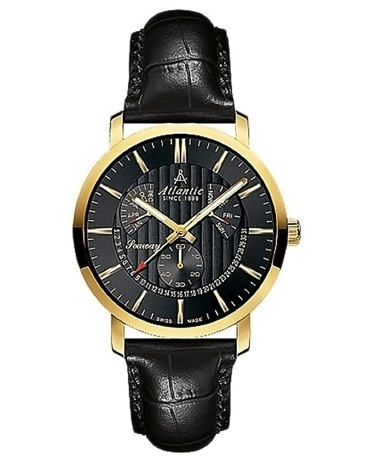 Часы Atlantic Seaway 63560.45.61 — мужские, перламутровый