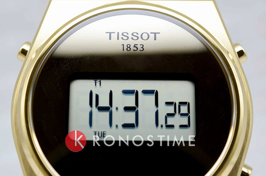 Часы Tissot PRX Digital T137.463.33.020.00 — нержавеющая сталь с pvd-покрытием, мужские