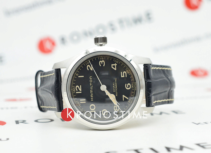 Часы Hamilton Khaki Field Murph Auto 42MM Bracelet Bundle H70605732 — механические, сталь