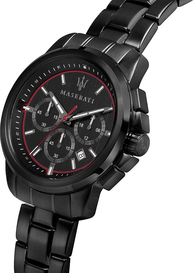 Часы Maserati Successo R8873621014 — кварцевые, металл сталь