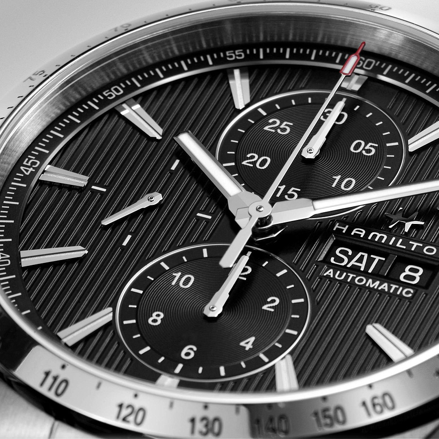Часы Hamilton Broadway Auto Chrono H43516131 — механические, сталь
