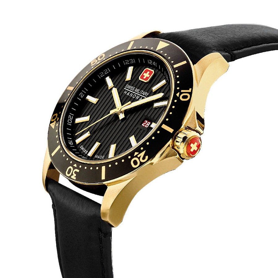 Часы Swiss Military Hanowa Flagship X SMWGB2100611 — кварцевые, сталь металл