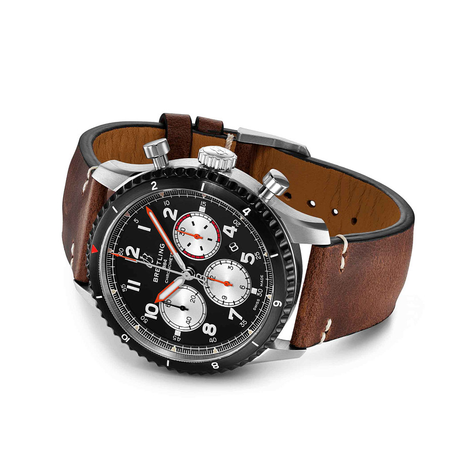 Часы Breitling Aviator 8 B01 Chronograph 43 Mosquito AB01194A1B1X2 — артикул AB01194A1B1X2