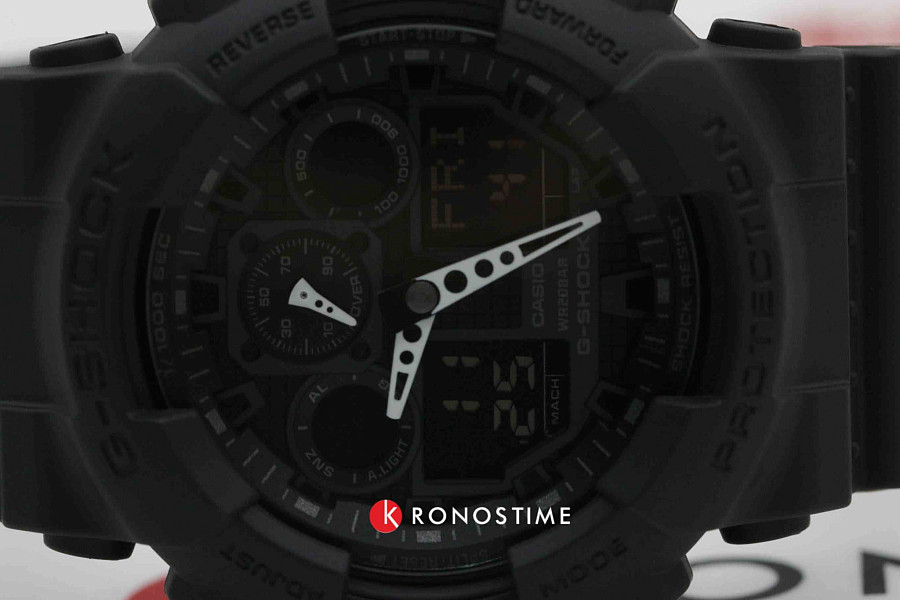 Часы Casio G-Shock GA-100-1A1DR (GA-100-1A1) — пластик, пластик