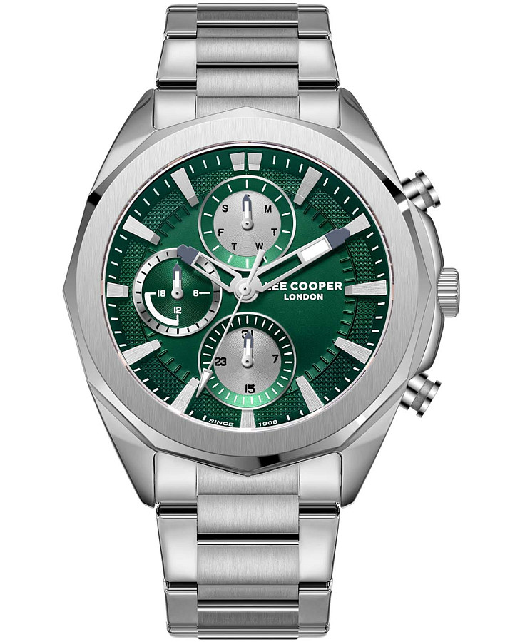 Часы Lee Cooper LC08005.370 — мужские, зеленый