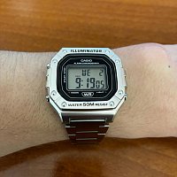 Фото покупателя: Японские часы Casio Collection W-218HD-1AVDF (W-218HD-1A)