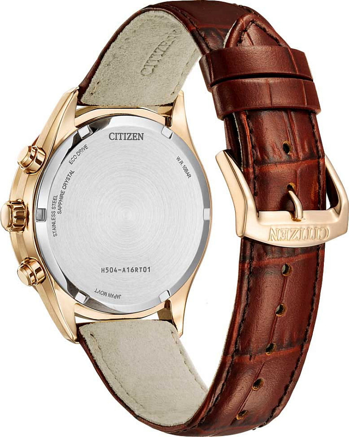 Часы Citizen Eco-Drive AT2573-07X — кожаный, мужские