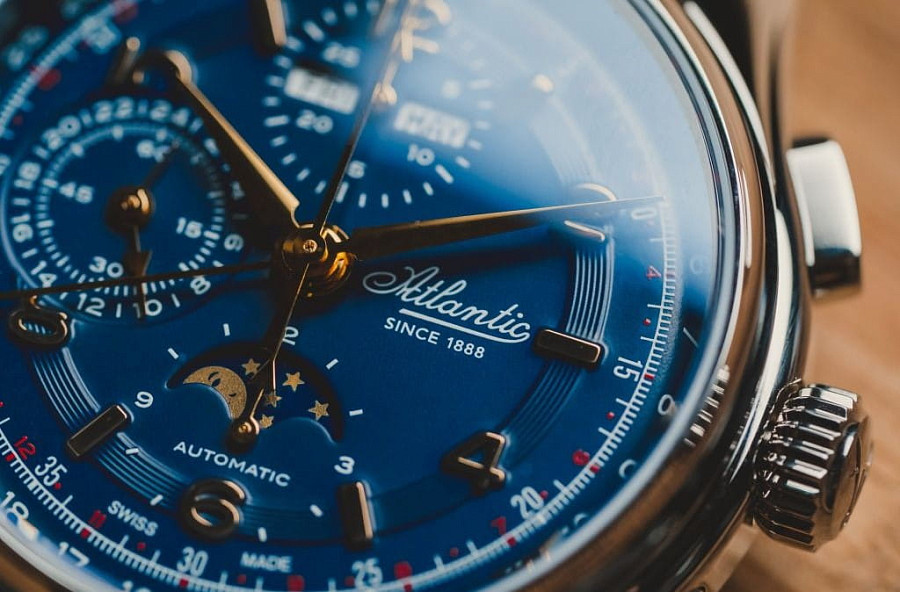 Часы Atlantic 52851.41.55G — артикул 52851.41.55G, мужские