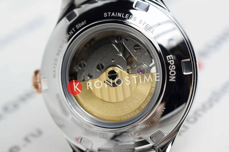 Часы Orient Star RE-ND0001S — женские, нержавеющая сталь с ip-покрытием