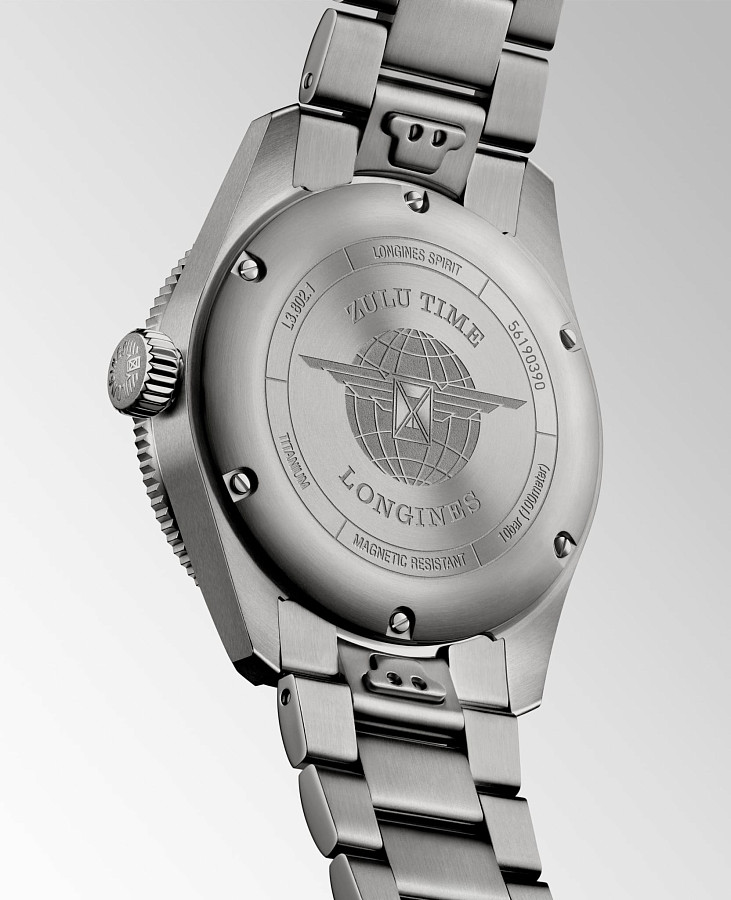 Часы Longines Spirit l3.802.1.53.6 — механические, сталь