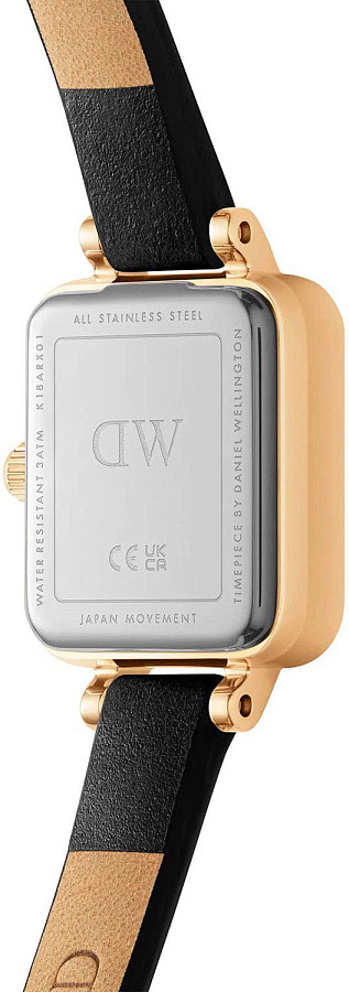 Часы Daniel Wellington Quadro Mini Sheffield Gold DW00100729 — кварцевые, сталь металл