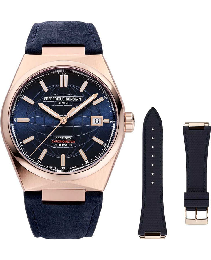 Часы Frederique Constant Highlife Automatic Cosc FC-303N3NH4 — мужские, синий