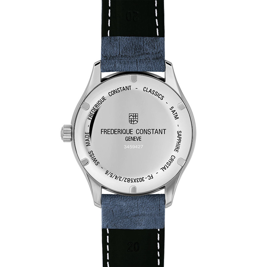 Часы Frederique Constant Classics Index Automatic FC-303NN5B6 — металл сталь, Швейцария