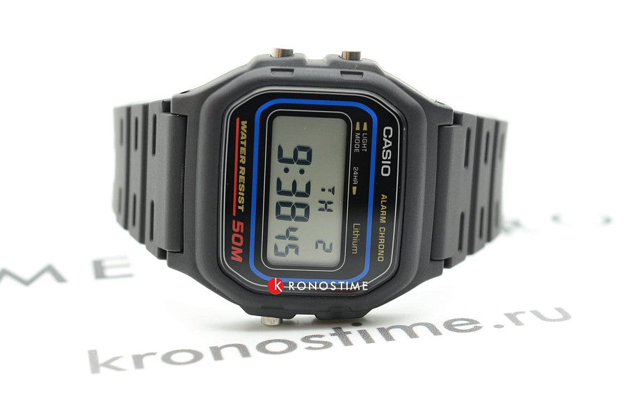 Часы Casio Collection W-59-1 — пластик, Япония