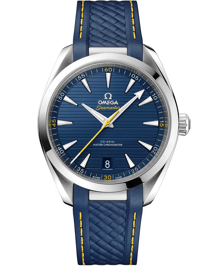 Часы Omega Seamaster Aqua Terra 220.12.41.21.03.009 — мужские, синий