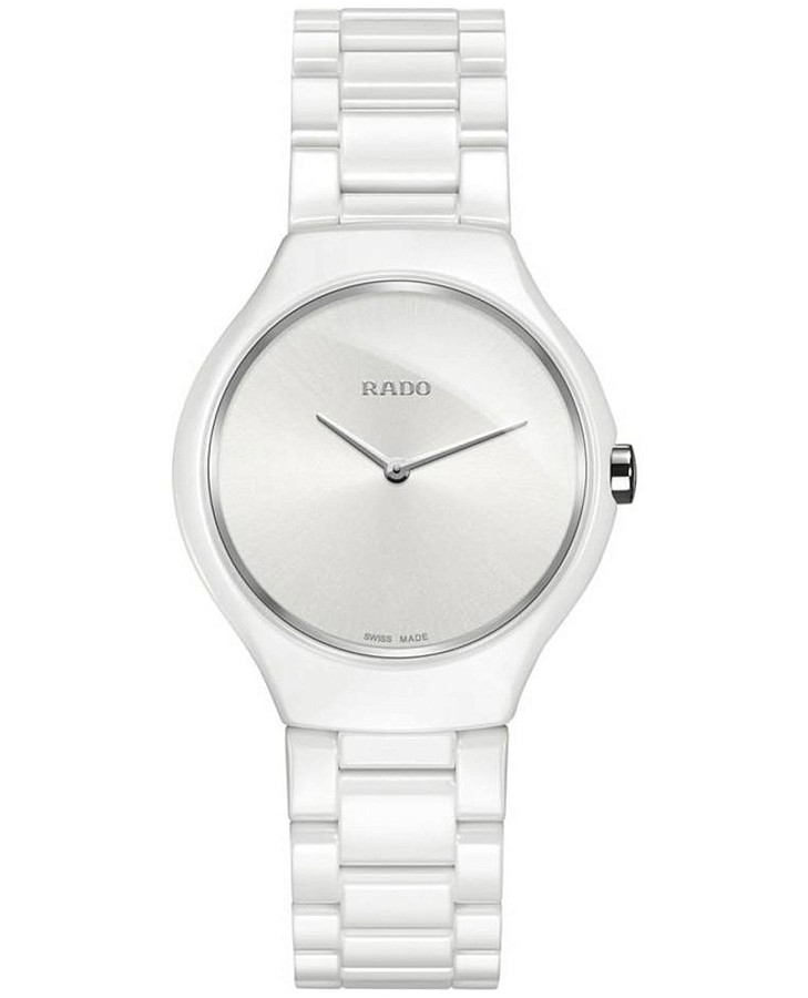 Часы Rado True Thinline R27958022 — женские, белый