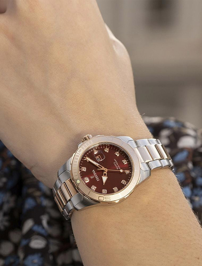 Часы Festina Boyfriend F20505/2 — металл сталь, Испания