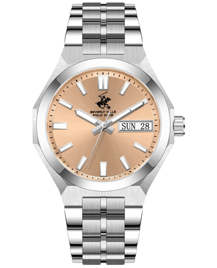 Часы Beverly Hills Polo Club BP3912X.300 — мужские, бежевый
