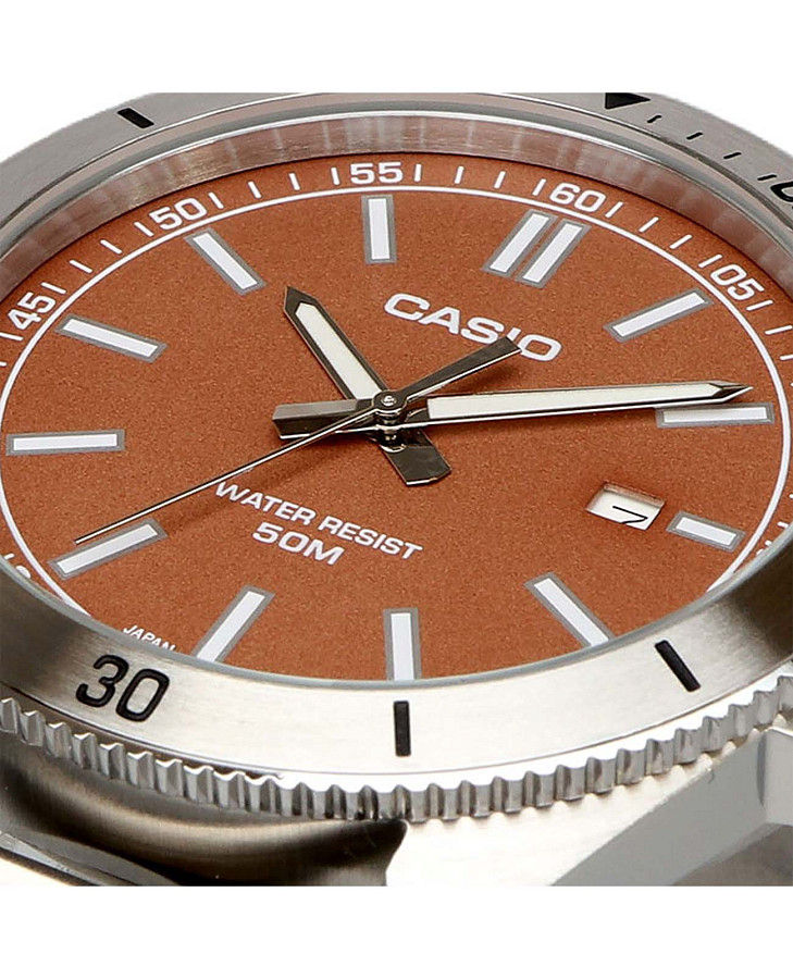 Часы Casio Collection MTP-B155D-5EV — нержавеющая сталь, мужские